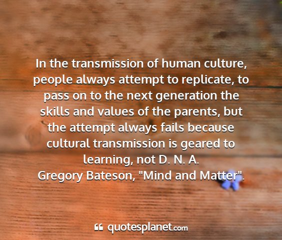 Gregory bateson, 