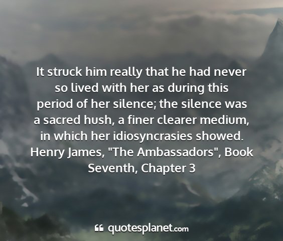 Henry james, 