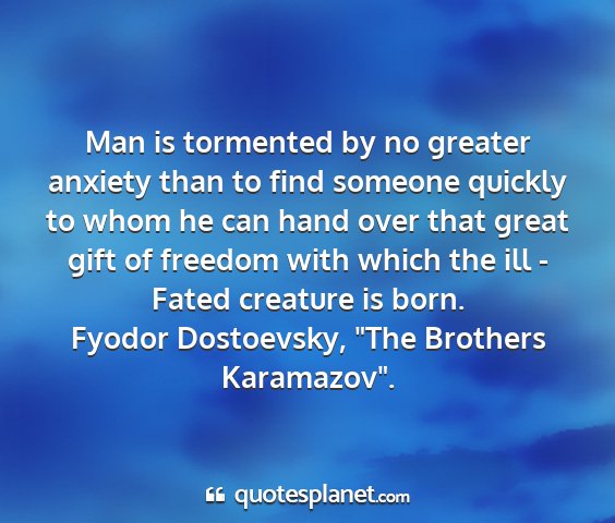 Fyodor dostoevsky, 