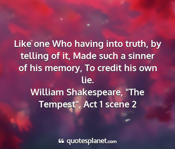 William shakespeare, 