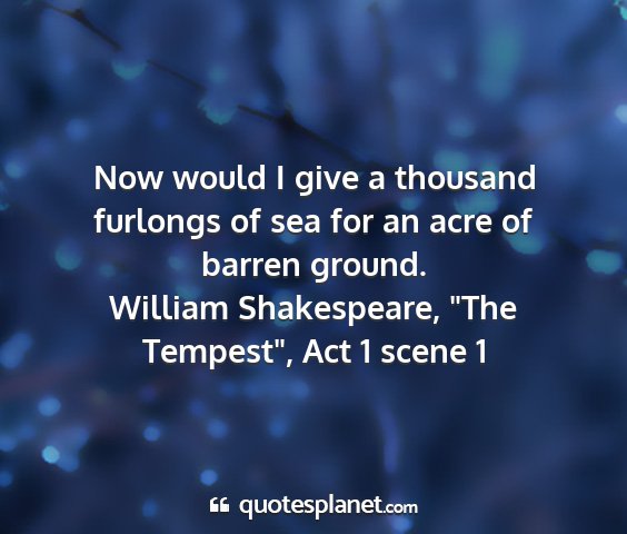 William shakespeare, 