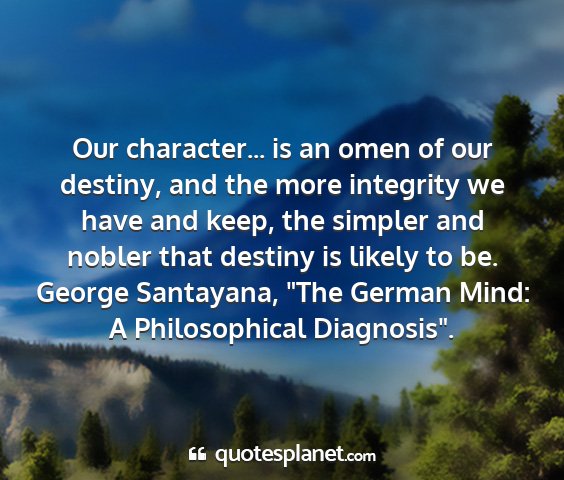 George santayana, 