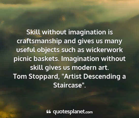 Tom stoppard, 