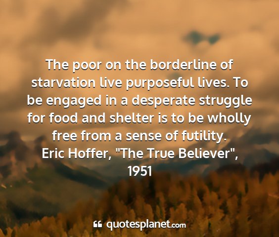 Eric hoffer, 