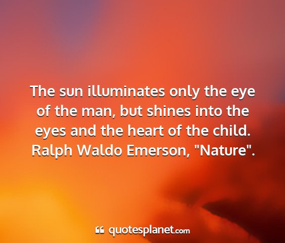 Ralph waldo emerson, 