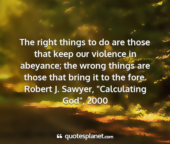 Robert j. sawyer, 