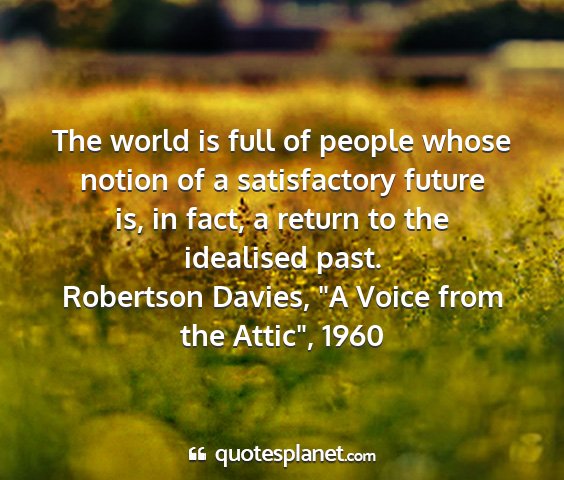 Robertson davies, 