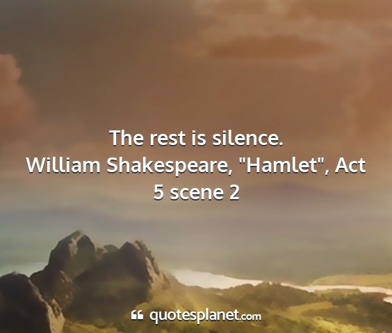 William shakespeare, 