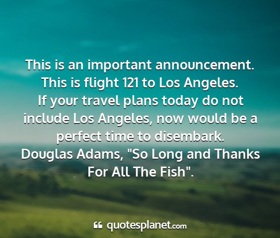 Douglas adams, 