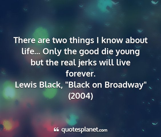 Lewis black, 