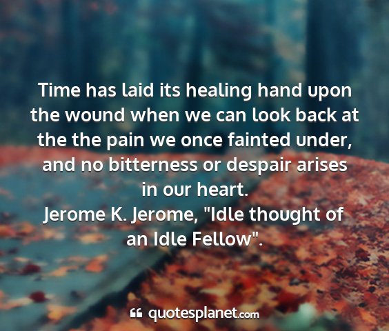 Jerome k. jerome, 
