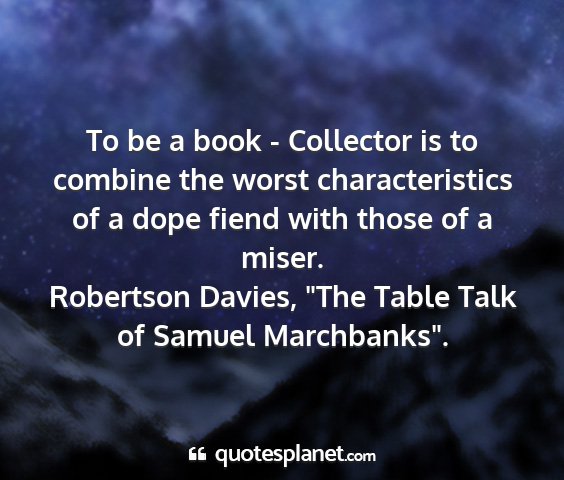 Robertson davies, 