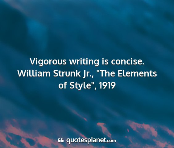 William strunk jr., 