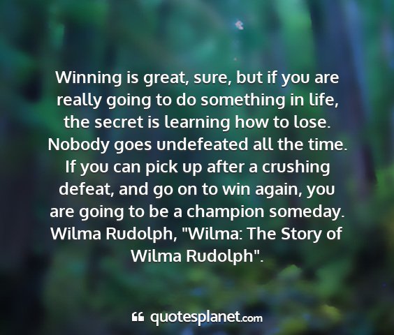 Wilma rudolph, 