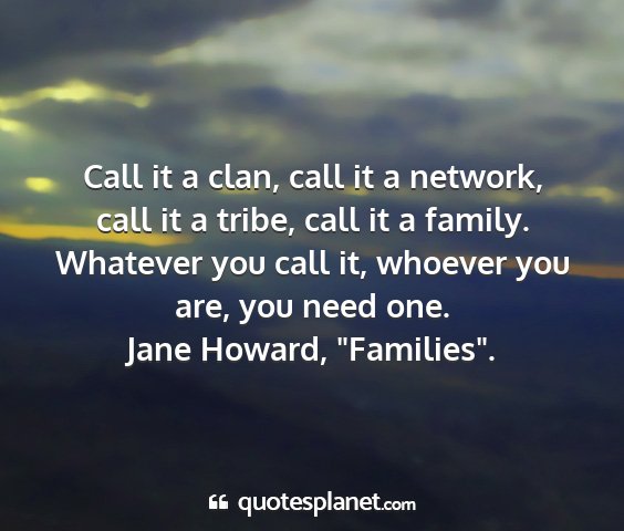 Jane howard, 