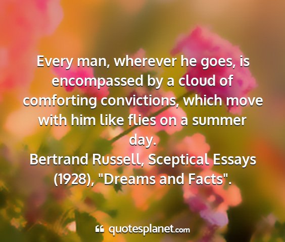 Bertrand russell, sceptical essays (1928), 