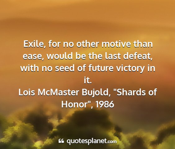 Lois mcmaster bujold, 