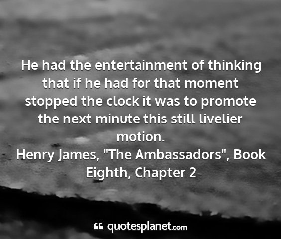 Henry james, 