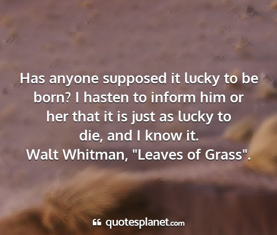 Walt whitman, 