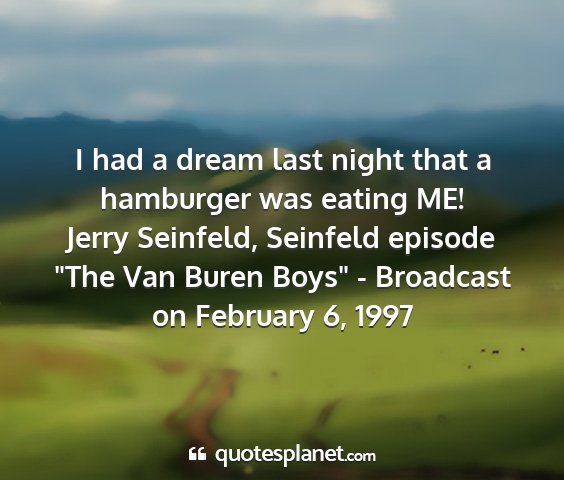 Jerry seinfeld, seinfeld episode 