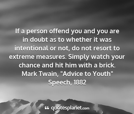 Mark twain, 